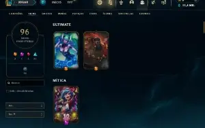 Conta Com Skin Rara Riot Singed
