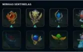 GOLD 4, 112 CHAMPS, 37 SKINS (2 LENDÁRIAS)