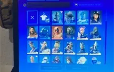 CONTA FORTNITE RARA 135 SKINS
