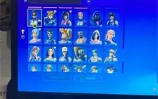 CONTA FORTNITE RARA 135 SKINS