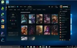 League Of Legend Conta lv 97 Ouro V