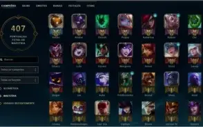 Conta Ouro V solo e flex quase full champion + 95