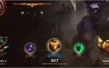 Conta Ouro V solo e flex quase full champion + 95