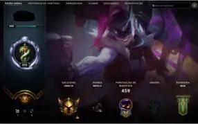 Conta Gold 4 com 67 skins