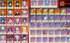 HuTao C1 + Homa + Ganyu + Amos + Zhongli + Venti + Ayato