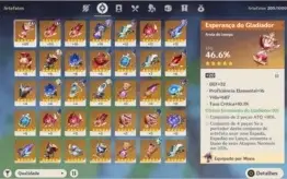 Mona, Keqing e Venti C1 (AR45+) +12 4*