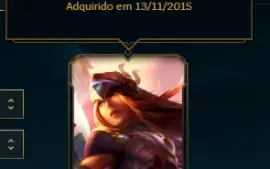 Conta De Lol+Riven Campeonato 2012+Rei Rammus+Skins Vitorios