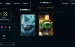 Conta De Lol+Riven Campeonato 2012+Rei Rammus+Skins Vitorios