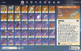 Conta Ar60 - 23 Personagens 5 Estrelas