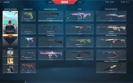Conta ex-radiante com 58 skins