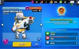 Conta Brawl Stars 9770 troféus 22/27 Brawlers