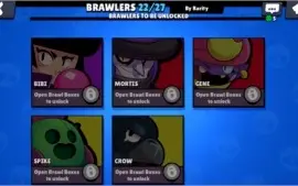Conta Brawl Stars 9770 troféus 22/27 Brawlers