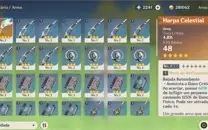 AR10 Mona + Harpa Celestial + Gemas