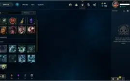 CONTA LOL - SKIN UFO CORKI - OURO 4 -  64 CHAMP E 62 SKINS