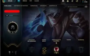 Conta com Skin do Lee (LvL10)