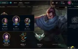 Conta Legue Of Legends Prata 3 (A Pronta Entrega!)