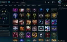 Conta League of Legends de 2012 (raridade).