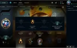 Conta League of Legends de 2012 (raridade).