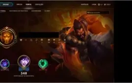 Conta LOL - Unranked - Borda Gold 149 Skins