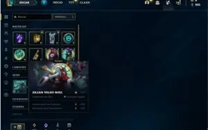 Conta Platina 4 com 37 Champs e 8 Skins