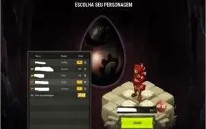 Conta Dofus 5 personagens high lvl crocabulia