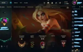 Conta Lol Mono Kat 201 Skins E Vários Espólios