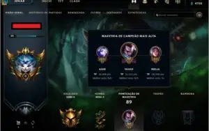 CONTA LOL OURO 2 - 71V e 42L - 62% WIN RATE