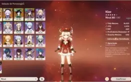 Genshin Impact  AR 47 -VENTI - KLEE - QIQI - MONA + TODOS 4*