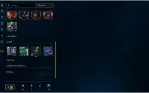 CONTA DIAMANTE 3 COM 6 ANOS / 134 CHAMPS / 81 SKINS