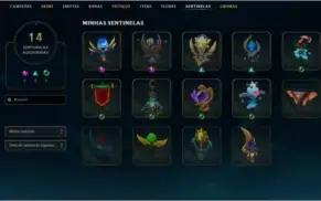 CONTA DIAMANTE 3 COM 6 ANOS / 134 CHAMPS / 81 SKINS