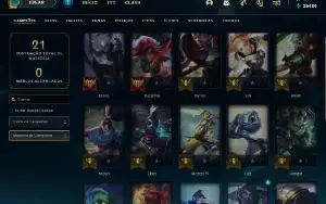 Conta DIAMANTE 4 | 68% Win - Lol (League Of Legends) Elomoon