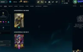 Conta Ferro De 2018 - 2 Skins - 25 Campeões