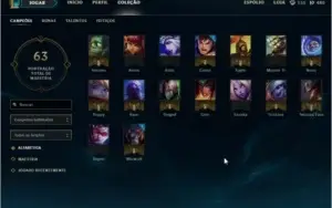 Conta league of legends - unranked