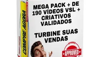 Mega Pack mais de 190 VSL para anúncios validadas