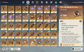 GENSHIN IMPACT - AR57 20T5⭐Eula C1, Shogun, Venti, Ganyu...