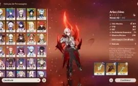 GENSHIN IMPACT - AR57 20T5⭐Eula C1, Shogun, Venti, Ganyu...