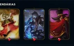 CONTA LOL GOLD 3 VÁRIAS SKINS