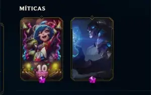 CONTA LOL GOLD 3 VÁRIAS SKINS