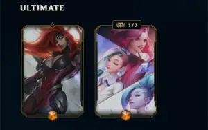 CONTA LOL GOLD 3 VÁRIAS SKINS