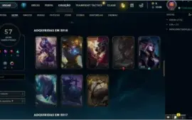Conta LoL G2 - 57 skins
