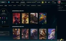 Conta LoL G2 - 57 skins