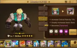 Reroll Summoners War lvl10 com Striker + Feng Yang
