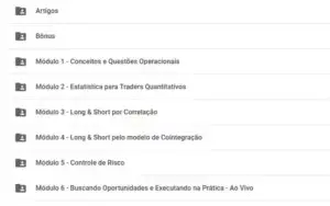 Curso Long & Short - O Segredo dos Quants 2.0 Vlad