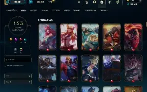 Fullacesso - Conta De 2012 - 153 Skins - Level 243 - 166 Cam