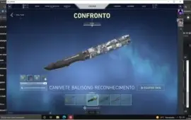 conta valorant 870 reais + investidos, 5 facas