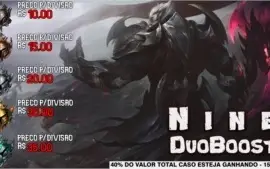 NINE │Contas & Eloboost