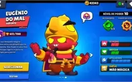 Conta full Todas stars acessorios e Brawlers  varias skins