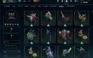 Conta lol 791(Skins), com um VALOR DE 6,324.50.