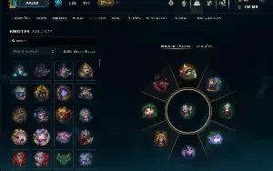 Conta lol 791(Skins), com um VALOR DE 6,324.50.