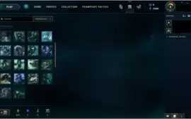 (CONTA DIAMOND 4) 40 champs,10 skins e 18 spolios de skin